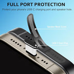 USB C Dust Plug, 10 Pack USB C Port Cover, Phone Speaker Dust Cover and Type C Charging Port Plug Protector Cover for iPhone 15/ iPhone 16/16 Pro/16 Pro Max, iPhone 17