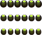 Silicone Replacement Earbud Tips Earbud Covers Fit for in-Ear Headphones (Inner Hole 3.8mm -5.1mm) Earbud Replacement Tips Earbud Rubber Tips 9 Pairs S/M/L