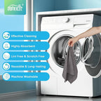 HOMEXCEL Grey Microfiber Cleaning Cloth, 24 Pack Cleaning Towels for Kitchen, Lint Free, Scratch-Free, Highly Absorbent, and Reusable Cleaning Rags for House, Window and Glass, Cars, 11.5 X11.5 inch