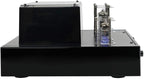 Rockville BluTube LED 70W Tube Amplifier Home Theater Stereo Receiver with Bluetooth, HDMI & Optical, Black with Blue Lights - Perfect for Audiophile Music, Home Theater & Gaming