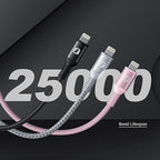 iPhone Charger Cable 10ft, 3Pack MFi Certified Extra Long Lightning Cable 10 Foot Fast Charging Cord Durable Nylon Braided USB Cable for iPhone 14 13 12 11 Pro Max XS XR X 8 7 6s 5 Plus/iPad/AirPods
