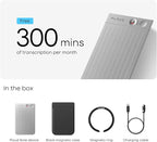 Plaud Note AI Voice Recorder Black with Black Case, App Control, Transcribe & Summarize with AI Technology, Support 112 Languages, 64GB Memory, Audio Recorder for Lectures, Meetings, Calls