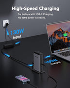 WAVLINK Docking Station 3 Monitors, Triple 4K@60Hz for MacBook M1/M2/M3/M4/Windows, Displaylink Dock with 3X HDMI or 2X DisplayPort, 130WPD,5 USB Ports, Ethernet, Audio, SD/TF