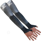 ONISSI Gaming Arm Sleeve for PC │Anti-Friction,Precision, Compression Gamer Sleeves for Mouse pad │Men or Women E-Sports Gift (Black Mountains, Medium)