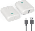 Nimble Champ Lite Portable Charger, 5200mAh Fast Charging Power Bank 15W USB C and A Port with Cable, Travel Essential Battery Pack for iPhone Galaxy Pixel MacBook iPad Kindle Airpod Laptop Tablet