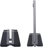 Adjustable Vertical Laptop Stand - Aluminum, Universal Fit for All Laptops (10-30mm Thickness) - Fashion Design, Adjustable Width, Anti-Slip & Scratch-Resistant, Patented Design