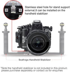 Sea frogs Camera Housing Compatible with Canon EOS 5D Mark III/IV with EF16-35mm f/2.8LII USM Lens,Waterproof IPX8, 40m/130ft Depth Protection EOS 5D Mark 4 Underwater Camera Case, Ideal for Diving