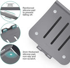 Laptop Stand Aluminum Cooling Computer Stand Holder for Apple MacBook Air Pro 11-16" Laptops (Gray)