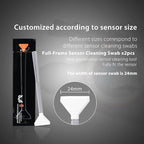 VSGO Professional Camera Cleaning Kit – for Canon, Nikon, Sony, DSLR & Mirrorless Cameras, Includes Lens Cleaning Pen, Air Blower, Sensor Swabs for Full Frame & APS-C, Microfiber Cloth