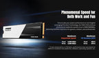 KLEVV CRAS C910 4TB M.2 2280 NVMe PCIe Gen4x4 Laptop & Desktop Internal SSD Heatsink Included, up to 5200MB/s (K04TBM2SP0-C91)