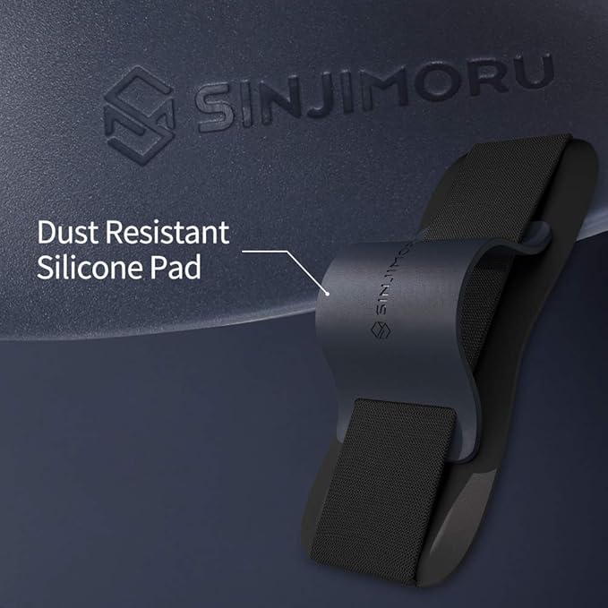 Sinjimoru Phone Grip with Silicone Band – Comfortable One-Hand Holder & Kickstand for Smartphones, Tablets, and eReaders for iPhone, Android, and Kindle Sinji Grip Silicone Teal