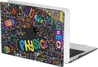 Compatible with MacBook Air 13 inch Case M1 A2337 A2179 A1932 2021 2020 2019 2018 Release with Retina Display & Touch ID, Crystal Black Pattern Plastic Hard Shell Cover, Physical Chemistry