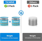 TICARVE 2Pack Cleaning Gel Car Putty Car Detail Putty Auto Detail Gel Detail for Car Interior Cleaner Kits Automotive Car Slime Keyboard Cleaner Blue (320g/11.2oz)