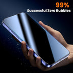 UniqueMe for iPhone 16 / iPhone 15 Screen Protector - [Military Grade Shatterproof & 9H+ Hardness] Screen Protector 15/16 Tempered Glass Full Coverage Protection, Easy Installation, 2 Packs