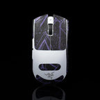 Grip Tape for Razer Viper V3 Pro - Anti-Slip,Enhanced Control, Sweat Resistance,Improves FPS Gaming Grip & Mouse Protection [Pre-Cut] Black Purple