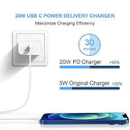 iPhone 14 Charger,Fast Charger iPhone [MFi Certified]Type C Charger USB C to Lightning Cable 20W Fast Charging Adapter Block for iPhone 14/14 Pro/13Pro Max/iPhone 12 Mini/12 Pro Max/11/XS/XR/X/SE/iPad