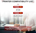 275XL Black Remanufactured Ink Cartridge Replacement for Canon 275 PG275 PG-275 XL PG-275XL PGI275 XL Black BK 2-Pack Replacement for Canon PIXMA TS3500 TS3522 TR4720 TR4700 TR4722 TS3720 Printer