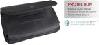 AH Military Grade Nylon Cell Phone Pouch - Clip Holder for Belt Loop, Fits iPhone 13/14 Max/Pro, S20 Plus, Otterbox (Large)