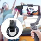 EMVANV 52mm Clip-on CPL Phone Camera Lens Filter, Phone Lens Filter Kit, Universal CPL Filter Compatible with iPhoneSamsung/Android Smartphones(Size:52mm)