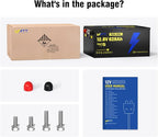 12V 628Ah LiFePO4 Lithium Battery 300A BMS, Built-in Bluetooth 5.0, Full Metal Case 8038Wh Energy, 15000+ Deep Cycles Batterys, Perfect for Home Energy, RV, Marine, Solar, Trolling Motor