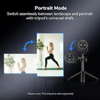EMEET Piko+ Webcam 4K, World’s 1st Dual-Camera AI-Powered 4K Camera, 1/2.55'' Sony Sensor, 3 Mics&3 Sound Modes, Panda Magnetic Privacy Cover, USB C-C&C-A, Ideal for Livestreamers and Content Creators