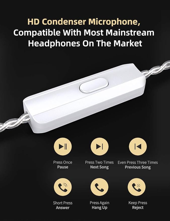 KZ ZSN PRO X IEM Earphones Dual Driver in Ear Monitor 1BA 1DD Wired Earphones HiFi Gaming Earbuds for Phone Computer Tablet