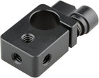 CAMVATE 15mm Single Rod Clamp for Camera DIY Accessories(Black) - 0874
