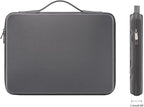 DOMISO 15.6 inch Laptop Sleeve with Handle Shockproof Waterproof EVA Protective Case for 15.6" Yoga 720 IdeaPad 310 320 ThinkPad T570/Legion 5 Gen 6/HP Envy 15/15.6" Notebooks, Dark Grey