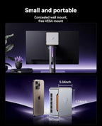 KAMRUI Hyper H2 Mini Gaming PC, in-tel Core i9-11900H (Beat 1195G7/5825U, up to 4.9GHz) 32GB RAM 1TB SSD Mini Desktop Computers, Triple 4K Display 6*USB3.2, USB-C, HDMI, DP, WiFi6, BT5.2, Office Home