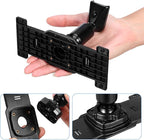 iplusmile 1 Set Dash Cam Rear View Mirror Mount - Back Plate Panel Car Rear View Camera Mount Bracket Kit for 5.5-12" Dash Cams