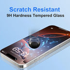OneFish Privacy Screen Protector for iPhone 15 Pro Max, Full Edge Coverage 6.7" 15 Pro Max, Bubble Free, Easy Installation, Auto Dust-Elimination, 2 Pack