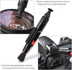 VSGO All-in-One Camera Cleaning Kit for APS-C Sensor Cameras Compatible with Canon, Nikon, Sony, Pentax and DSLR,CMOS Swabs, Lens Cleaning Pen, Air Blower and Other Clean Accessories Included (DKL-20)