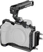 SmallRig Z6 III Camera Cage Kit for Nikon Z6 III, with Top Handle and Cable Clamp, Aluminum Alloy Camera Full Cage Kit with Anti-Twist Design, Built-in Quick Release Plate for Arca-Swiss - 4520
