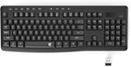 Redragon BK-7367 2.4G Wireless Keyboard, Membrane Computer Keyboard with 10 Individual Multimedia Keys, Spill Resistant Adjustable Kickstand AA Battery