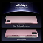 doqo for iPad Air 11 and iPad Pro 11 case with Keyboard,360° Rotatable Keyboard case for iPad Air 11 M3 2025/M2 2024,air 5th,4th 10.9,iPad Pro 11(4th,3rd,2nd,1st Gen) with Multi-Touch Trackpad (Pink)