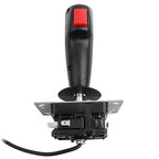 Flight Joystick 8-way adjustable joystick with trigger and top launch button for video game simulator flyer