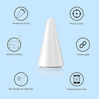 8 Pack Apple Pencil Tips, Replacement Tips Only Compatible with Our KARFUN Pencil, iPencil Nib for iPad Pencil 2018-2023, iPad 10/9/8/7/6 Gen, iPad Pro 11/12.9, iPad Air 5/4/3, iPad Mini 6/5 Gen
