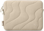 tomtoc 360 Protective Puffy Tablet Sleeve for iPad Pro 11-inch (M4/(4th/3rd/2nd/1st Gen), iPad Air 11-inch (M3) 2025/(M2) 2024 with Magic Keyboard/Smart Keyboard, Quilted Soft Puffer iPad Case