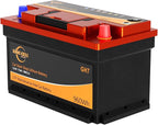 XingCell H7 Group 94r 12V 75Ah 880CCA LiFePO4 Lithium Car Battery - Long lasting and Lightweight Design for Car Audio Replacement Batteries