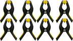 Mikikit 8pcs Screen Repair Clamp Kit Durable Lcd Screen Fastening Tools for Tablets Slip Grip Scratch-resistant Sponge Pad Easy to Use Heavy Duty Fixing Clamps