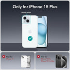 ESR 3+1 Pack for iPhone 15 Plus Privacy Screen Protector Set, Anti-spy Tempered-Glass Privacy Screen Protector, Micro-curved Edges, Case Friendly, 3-Pack with 1 Set of Individual Camera Lens Protector