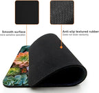 Mouse Pad, Cute Succulent Plants Mouse Pads for Desk, 9.5" x 7.9" Non-Slip Rubber Base Computer Mousepad with Women, Portable Square Design for Wireless Mouse and Pad Laptop Office & Travel