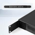 Rack Mount Kit for 12.6 inch Switches, Adjustable Rack Ears for Netgear, Cisco, D-Link, TRENDnet and Dell Products, Mount 12.6" Wide to 19" Equipment, Adjustable Hole Distance 14-30mm