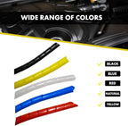 Kable Kontrol Vortex Spiral Cable Wrap - 1/2” Inch 100’ Feet Long - Hose Protector Flexible Polyethylene Wire Conduit Tubing Cable Sleeve Cord Cover to Organize Wires – Black