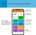 HP OfficeJet Pro 8139e Wireless All-in-One Color Inkjet Printer, Print, scan, Copy, fax, ADF, Duplex Printing Best-for-Home Office, 1 Year of Instant Ink Included (Renewed Premium)