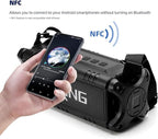 W-KING Bluetooth Speaker, 90W Max Loud Portable Speakers Bluetooth Wireless, IPX6 Waterproof Outdoor Speaker with 50W Deep Bass/2 Powerful Subwoofer/40H/Power Bank/EQ/TF/AUX/NFC for Pool/Party/Travel