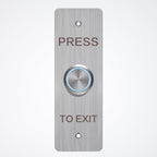 Waterproof Electric Magnetic Fingerprint Door Access Control Kit - 600 lb Holding Force, RFID Keypad/Reader, 5 ID Cards, 110V Power Supply & Metal Exit Button - Secure Lock System (K5EM-600LB KIt)