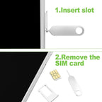 ZukoCert 16 Pieces SIM Card Removal Tool Set, Multi-Functional SIM Ejector Tool, SIM Card Pin, Phone SD Card Removal Tool Key, Universal for Smartphone