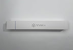 YSAGi Leather Desk Protector, Office Mat, Large Mouse Mat, Non-Slip PU Leather Blotter, Laptop Desk Mat, Waterproof Writing Pad for Office and Home (Black, 31.5" x 15.8")