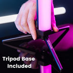Lume Cube RGB Tube Light Mini for Photo & Video | RGBWW Full Color Tube Light | Bluetooth App Controlled | Millions of Colors | Aluminum Durable Design | 97+ CRI
